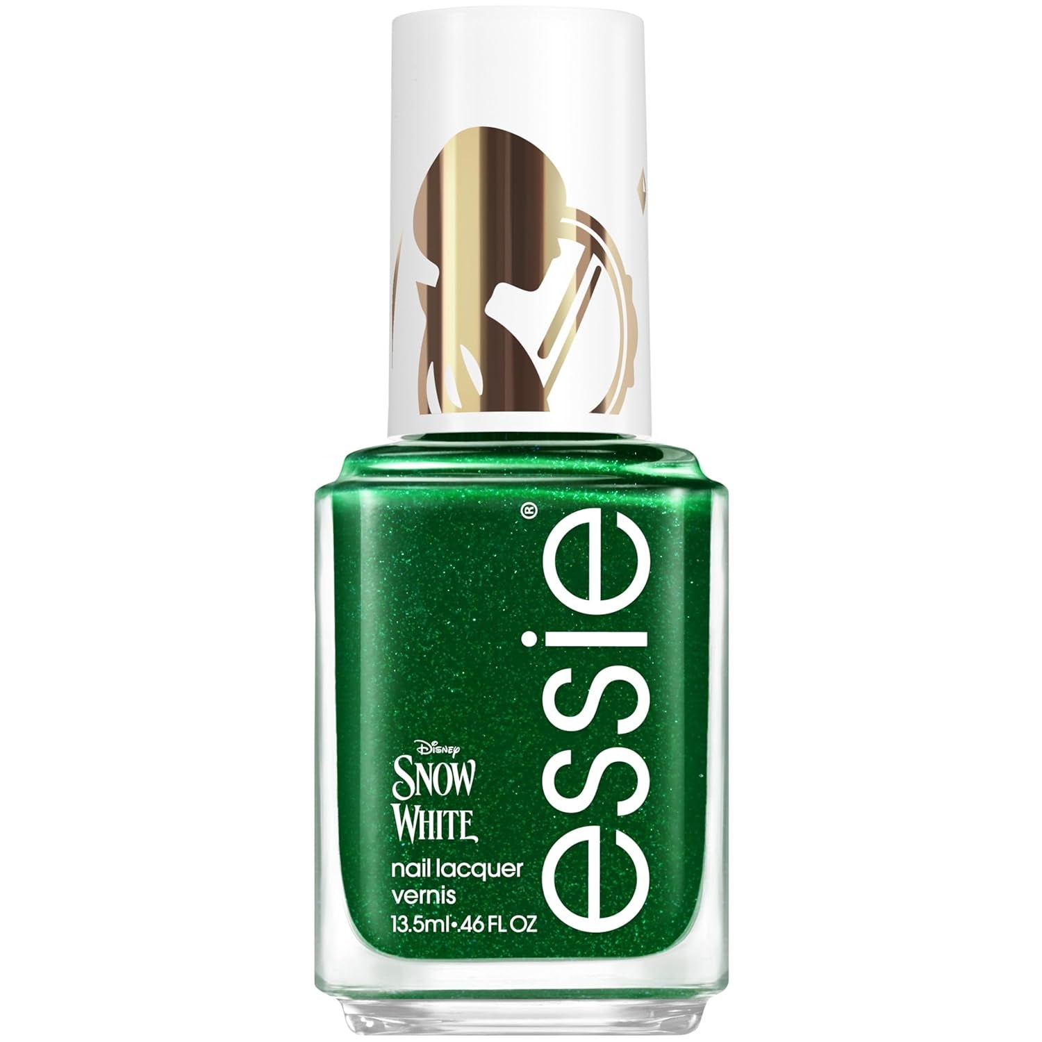 essie Nagellack – No. 1004 seize the crown, Grün, professionelle Maniküre in der limitierten Schneewittchen-Edition, farbintensive, 13.5 ml