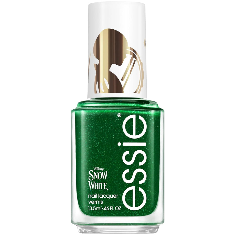 essie Nagellack – No. 1004 seize the crown, Grün, professionelle Maniküre in der limitierten Schneewittchen-Edition, farbintensive, 13.5 ml