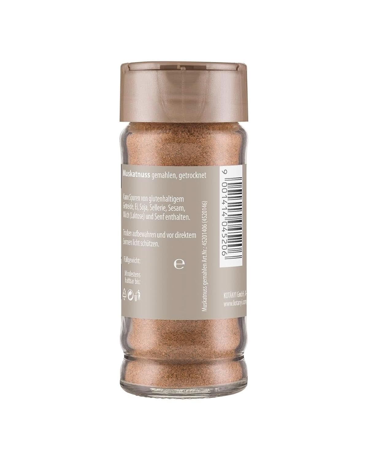 KOTÁNYI Ground nutmeg - 37 grams Condiments Naty Shop