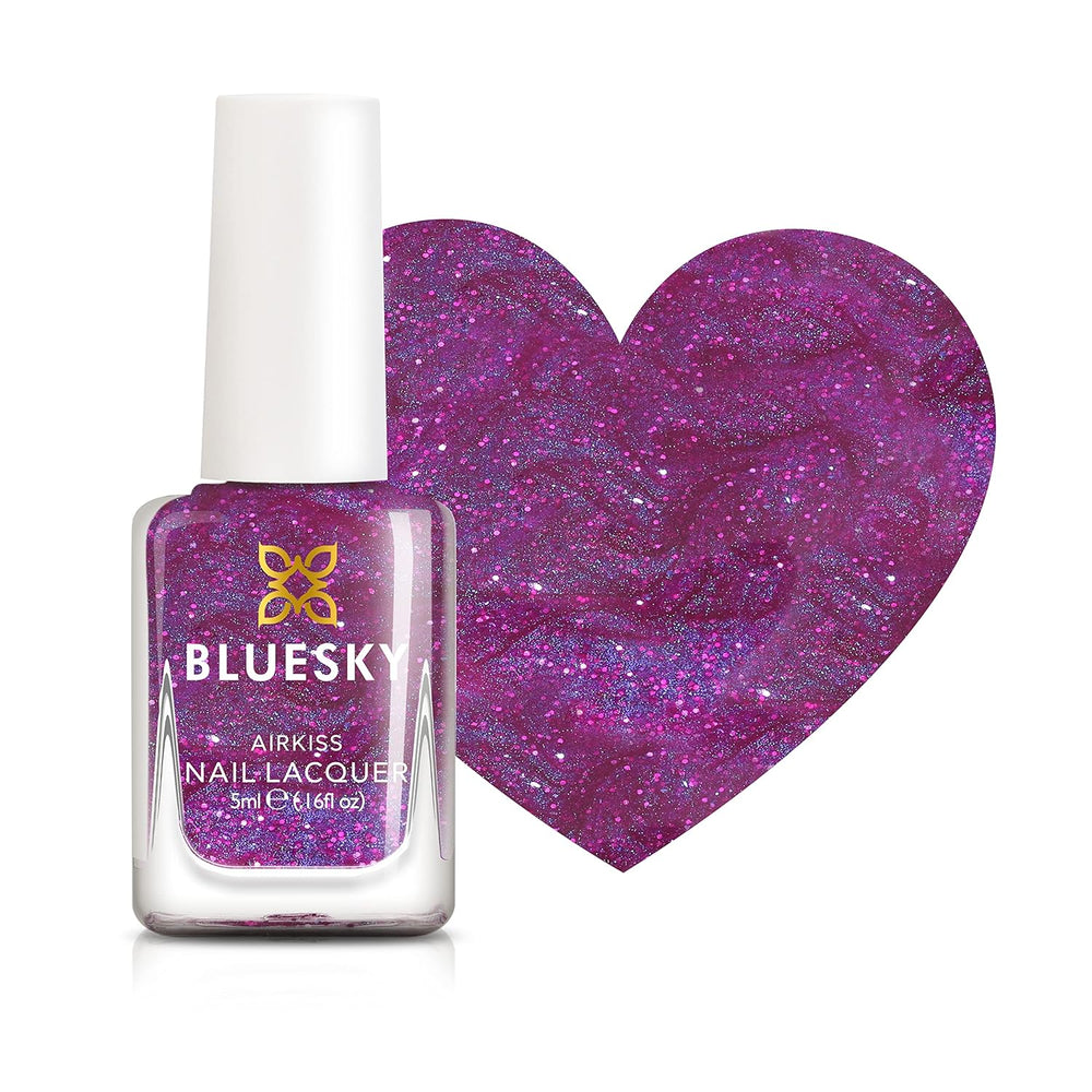 BLUESKY Kids Nail Polish - Peelable Water Based Nail Polish, Solvent Free, Easy To Remove, 5ml (Disco Time)