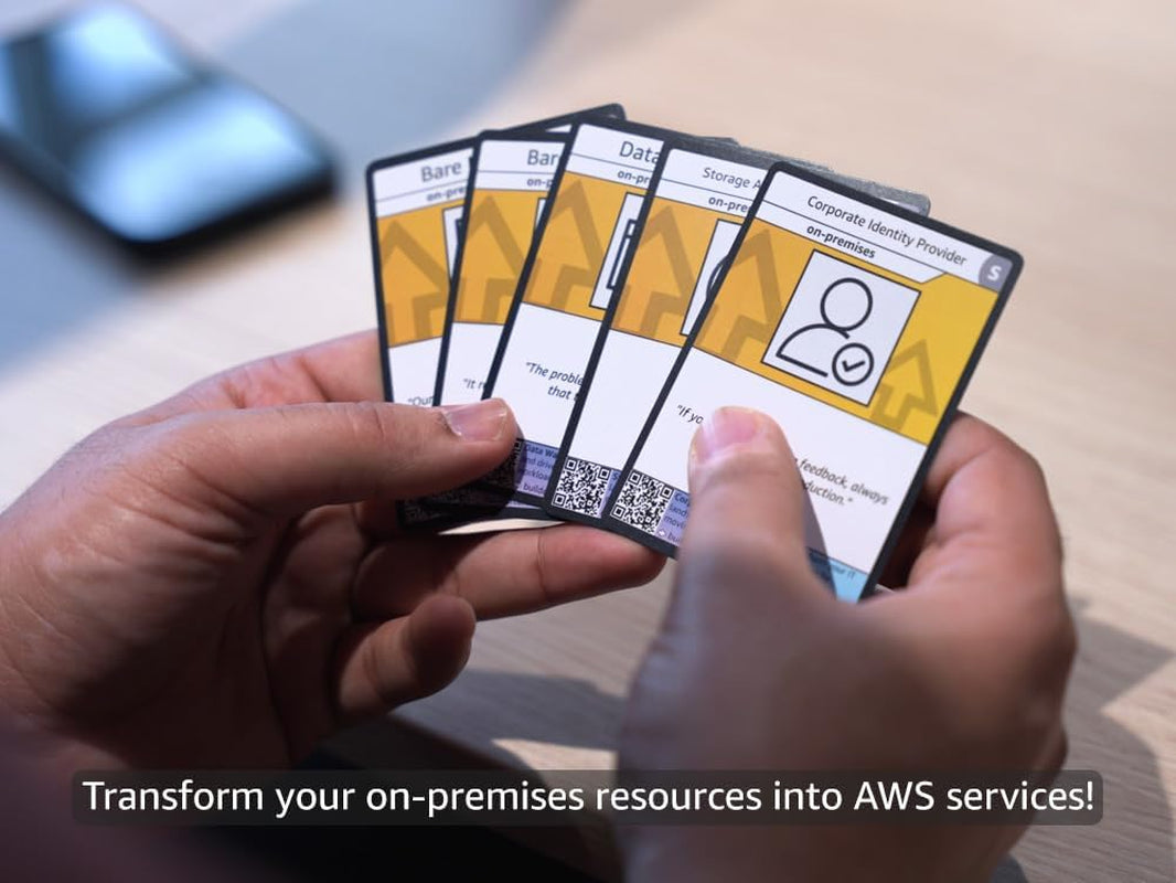 BuilderCards - Cloud Architecture Card Game - Basic Game (English), White