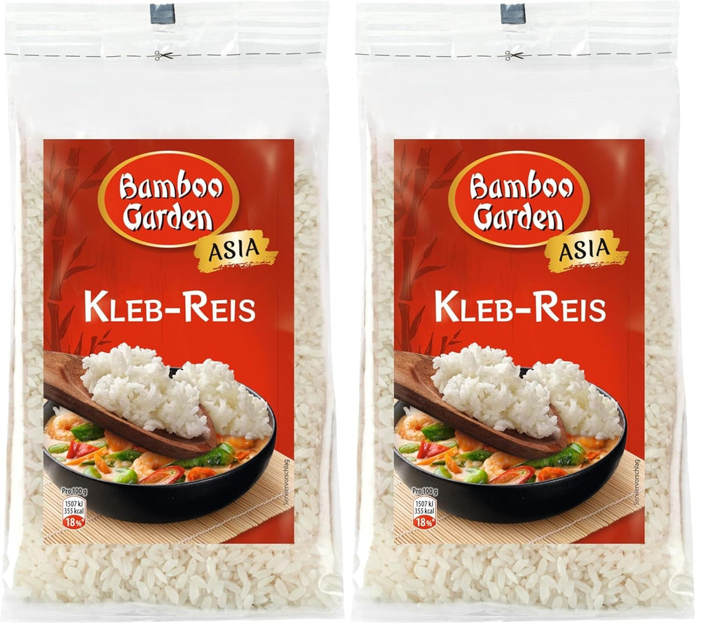 Bamboo Garden - Orez lipicios, 500g la pungă