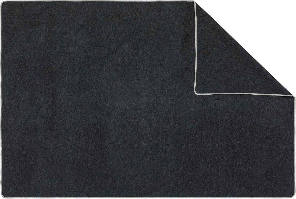 David Fussenegger Anthracite Cotton Blanket 140X200 Cm Cozy Blanket Soft Beds and Blankets David Fussenegger