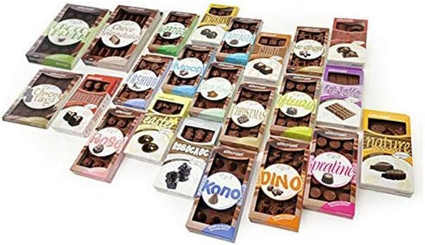 Silikomart 195931, Chocolate Bar model, 11.6 X 7.8 X 10 cm Kitchen Naty Shop