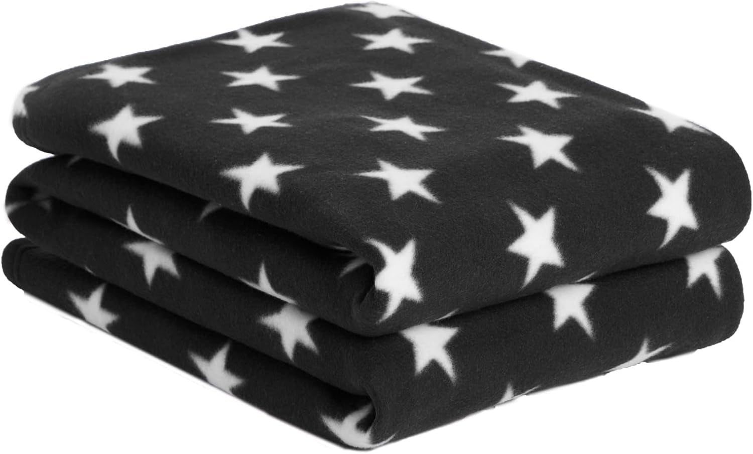 DREAMSCENE comfortable blanket fluffy blanket fleece blanket - living room blanket warm winter soft, sofa blanket, sofa blanket, cuddly blanket children, living room & cuddly blankets 120X150Cm, sofa throw blanket gray stars Beds and Blankets Besuche den DREAMSCENE-Store White and black 120 X 150 Cm