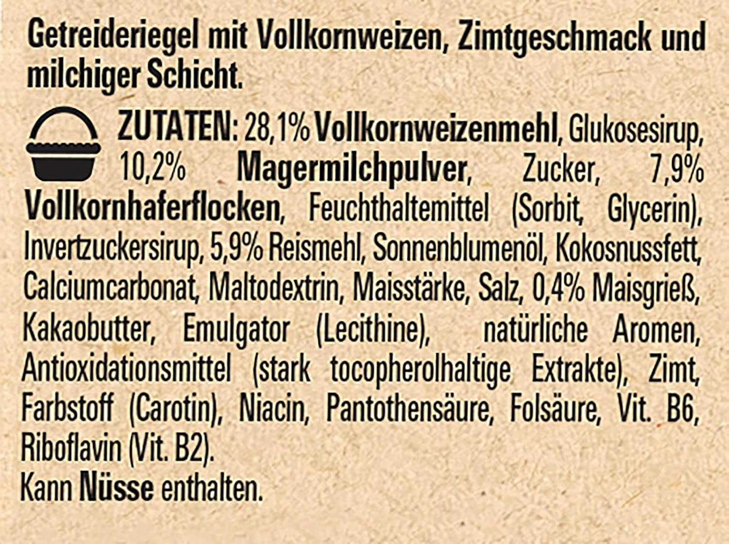 NESTLÉ CINI MINIS Cinnamon Bars, Whole Wheat Calcium Crunchy Snack, 8 Pack (4 x 25g each)