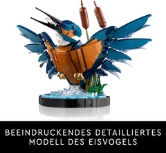 LEGO Icons Kingfisher Model Building Set for Adults, Bird Figure for Living Room or Office, Home and Office Decorations, Gift for Bird Lovers and Ornithologists, Women and Men 10331 Building Sets Besuche den LEGO-Store