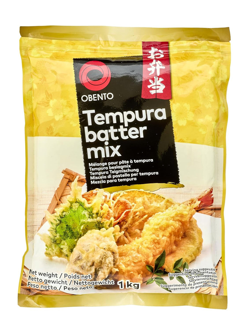 Tempura Batter Mix Tempura Back-Frittiermischung, 500 Gram Mix for baking and cooking Naty Shop 1000G