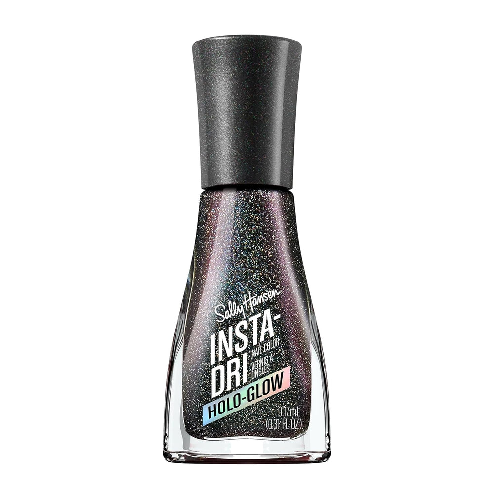 Insta-Dri Holo-Glow Nail Polish, Chrome Zone, Easy to Use, Long Lasting, Beautiful Colors, Easy to Apply, No Chipping, 19ml