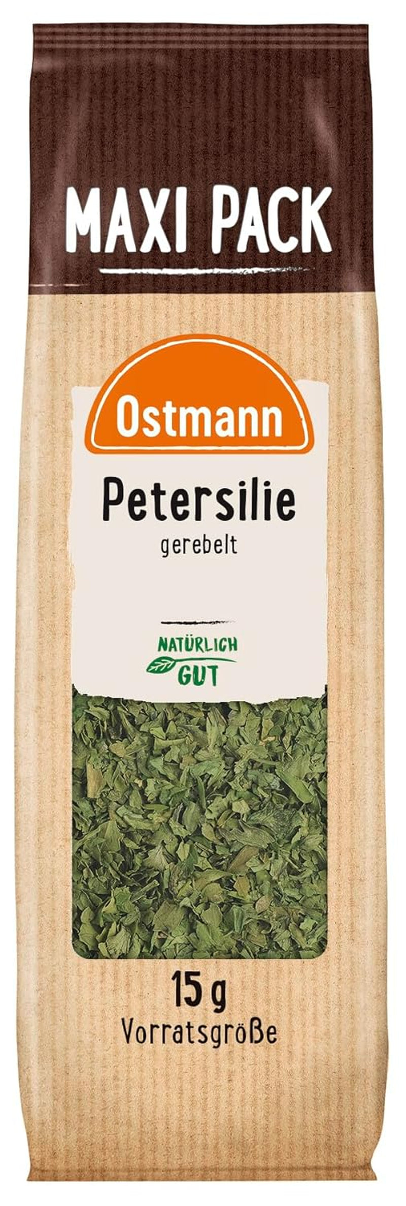 Ostmann Gewürze - Parsilie gerebelt | 15 g in Vorteilsbeutel