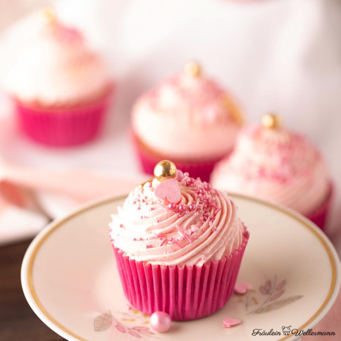 Super Streusel, Sprinkles roz - auriu Sprinkles Naty Shop