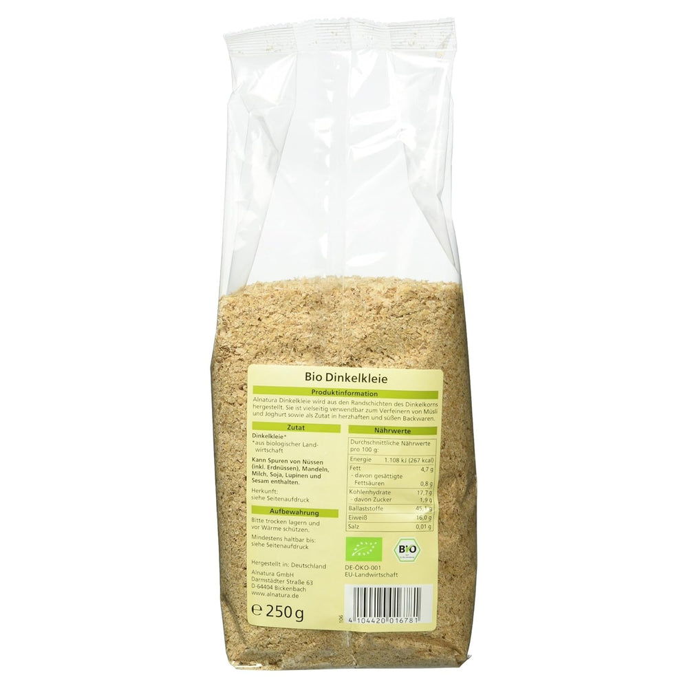 Organic spelled bran, 250g