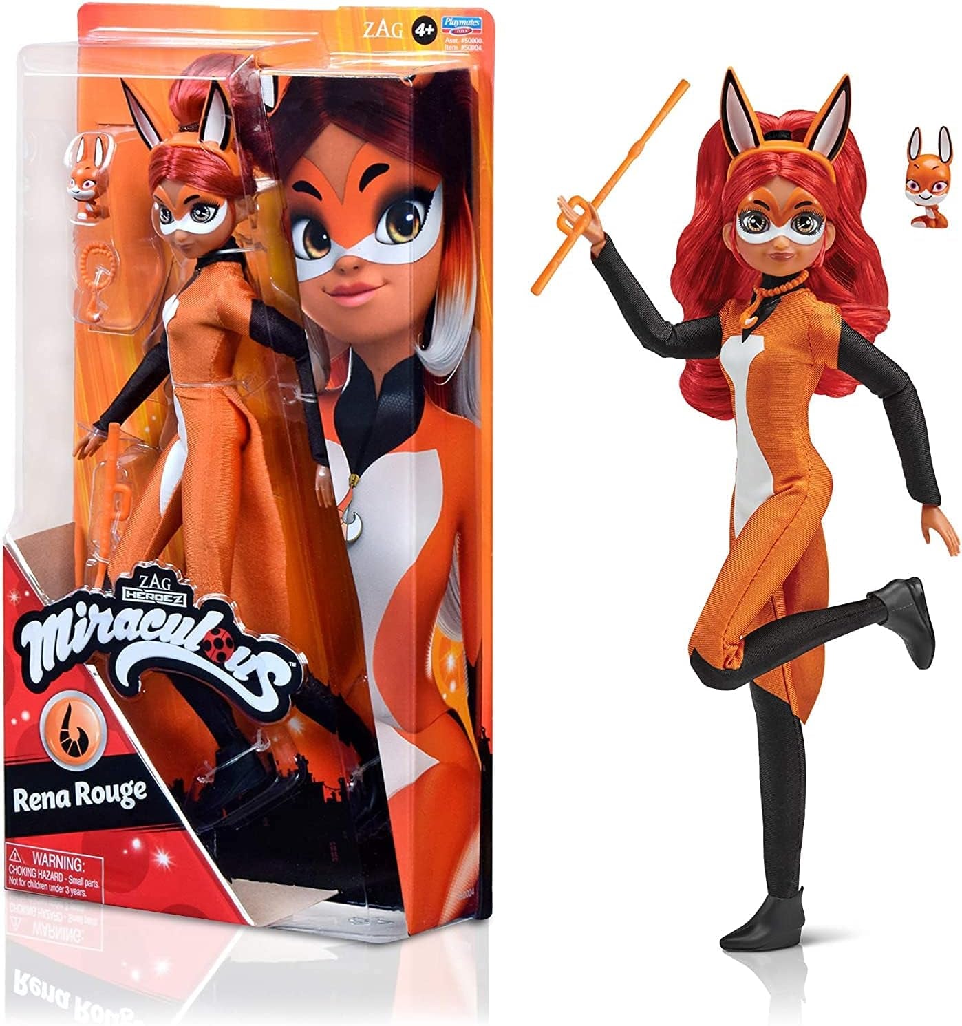 Bandai - Miraculous Ladybug - Doll Marinette Color Change Surprise - Miraculous Jointed Doll, 26 Cm + 3 Surprises - Random Model - P50390 Dolls Naty Shop Rena Rouge