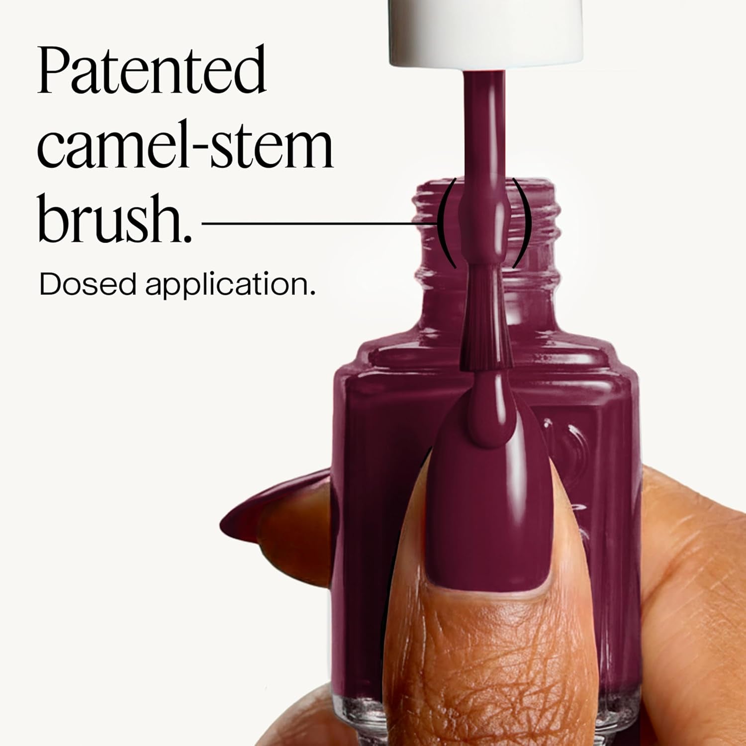 Essie nail polish for intensely colored nails, no. 102 play dates, purple, 13.5 ml