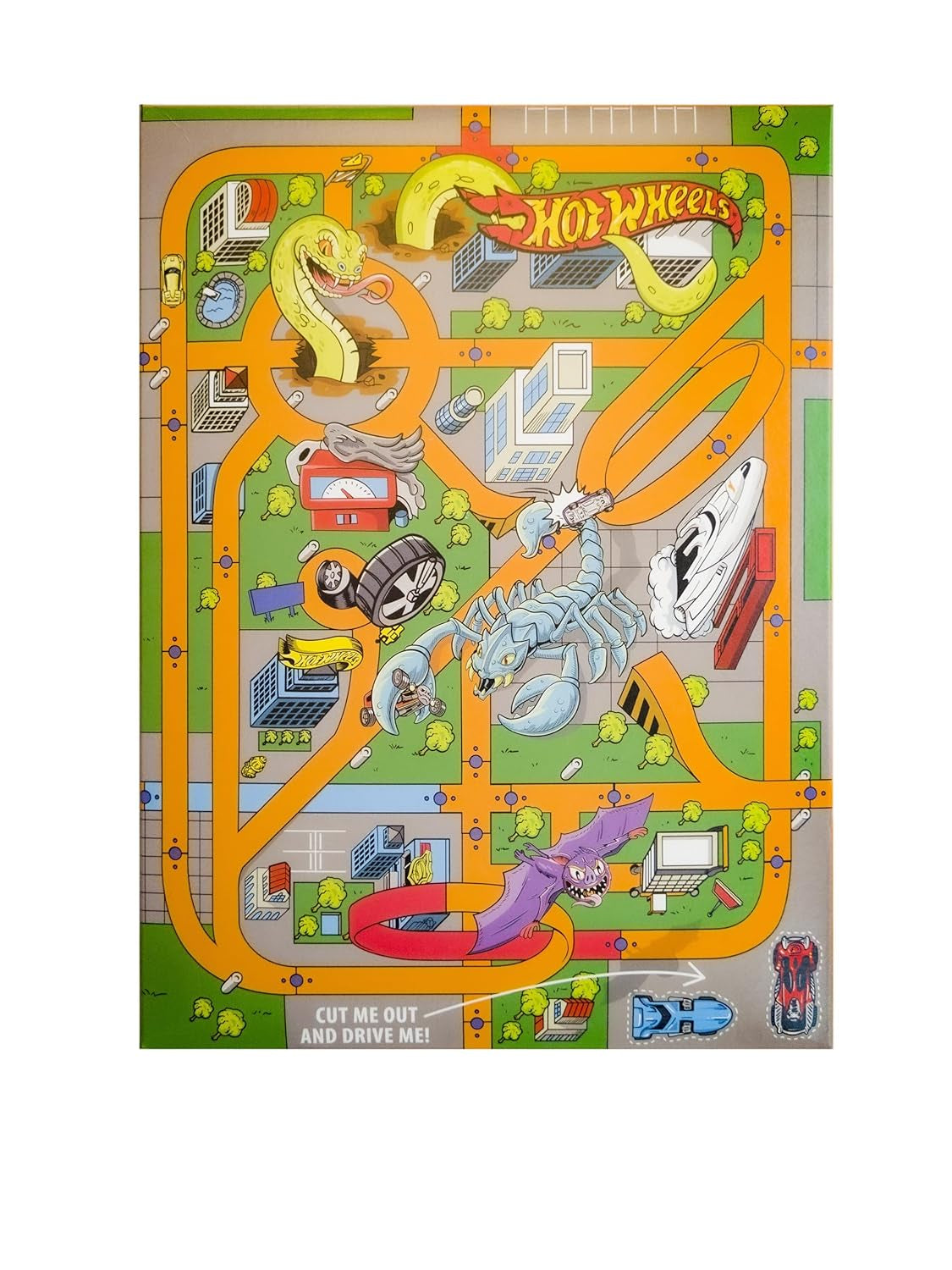 Hot Wheels Honey Loops Crunchy Whole Grain Breakfast Cereal with Added Vitamins, 1 Pack (1 x 375g)