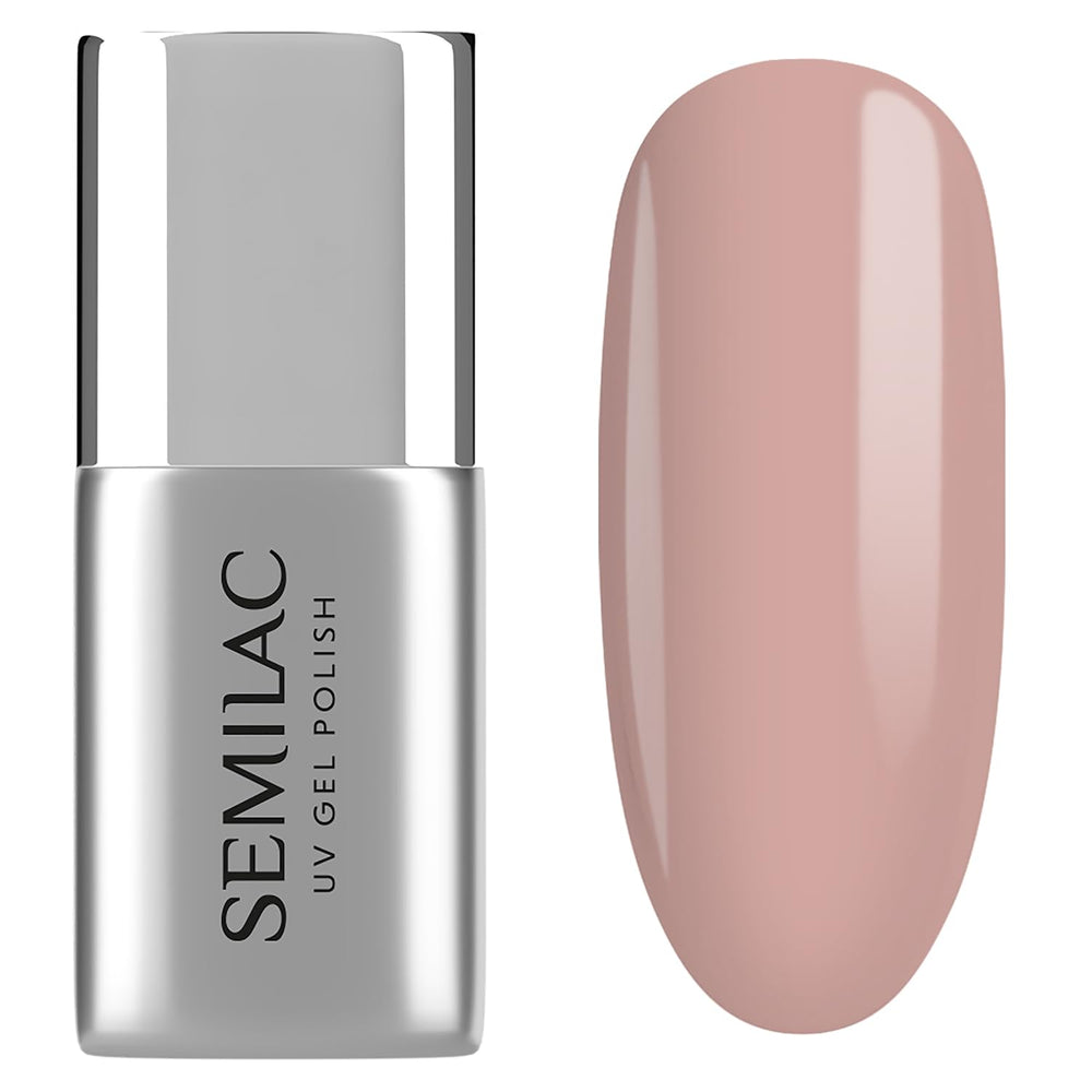 Semilac Pure&Clean UV nail polish base 7 ml – Self-leveling hybrid base for sensitive nails