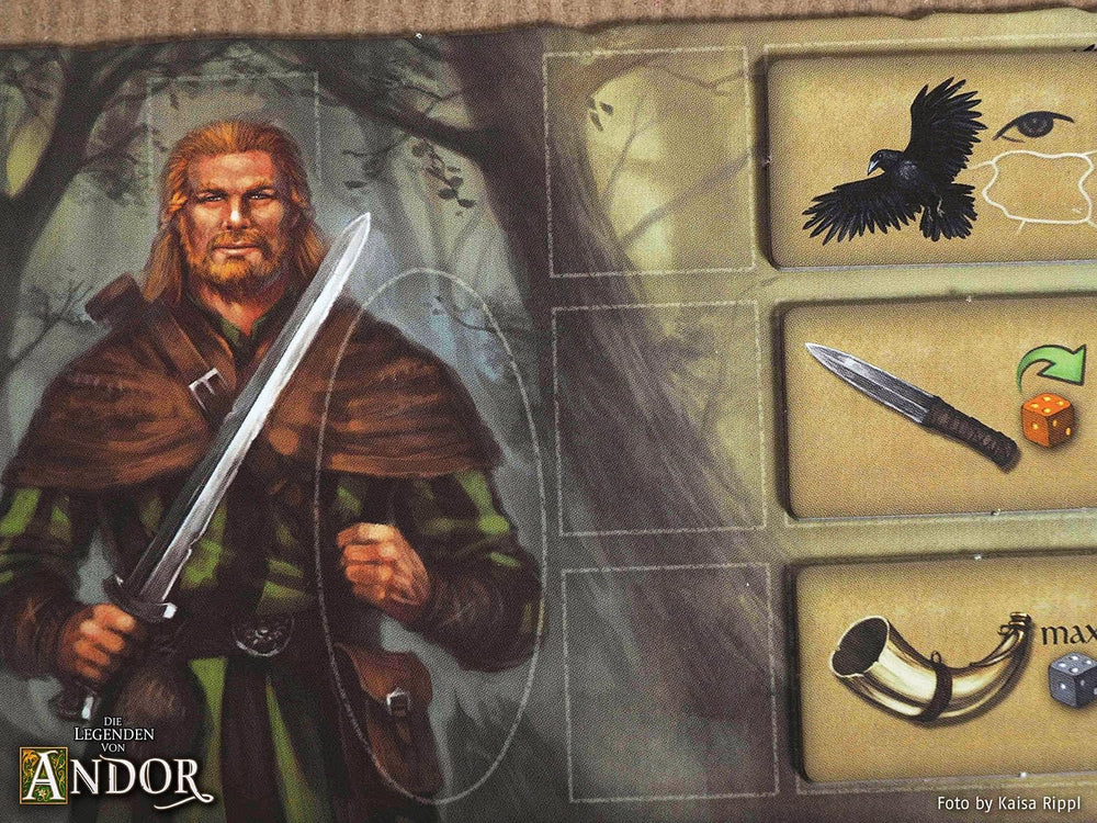 Kosmos 683122 Legends of Andor - Big Box, Base Game (Kennerspiel des Jahres 2013) and Additional Expansions, Fantasy Classic, Cooperative Fantasy Board Game, Ages 10+