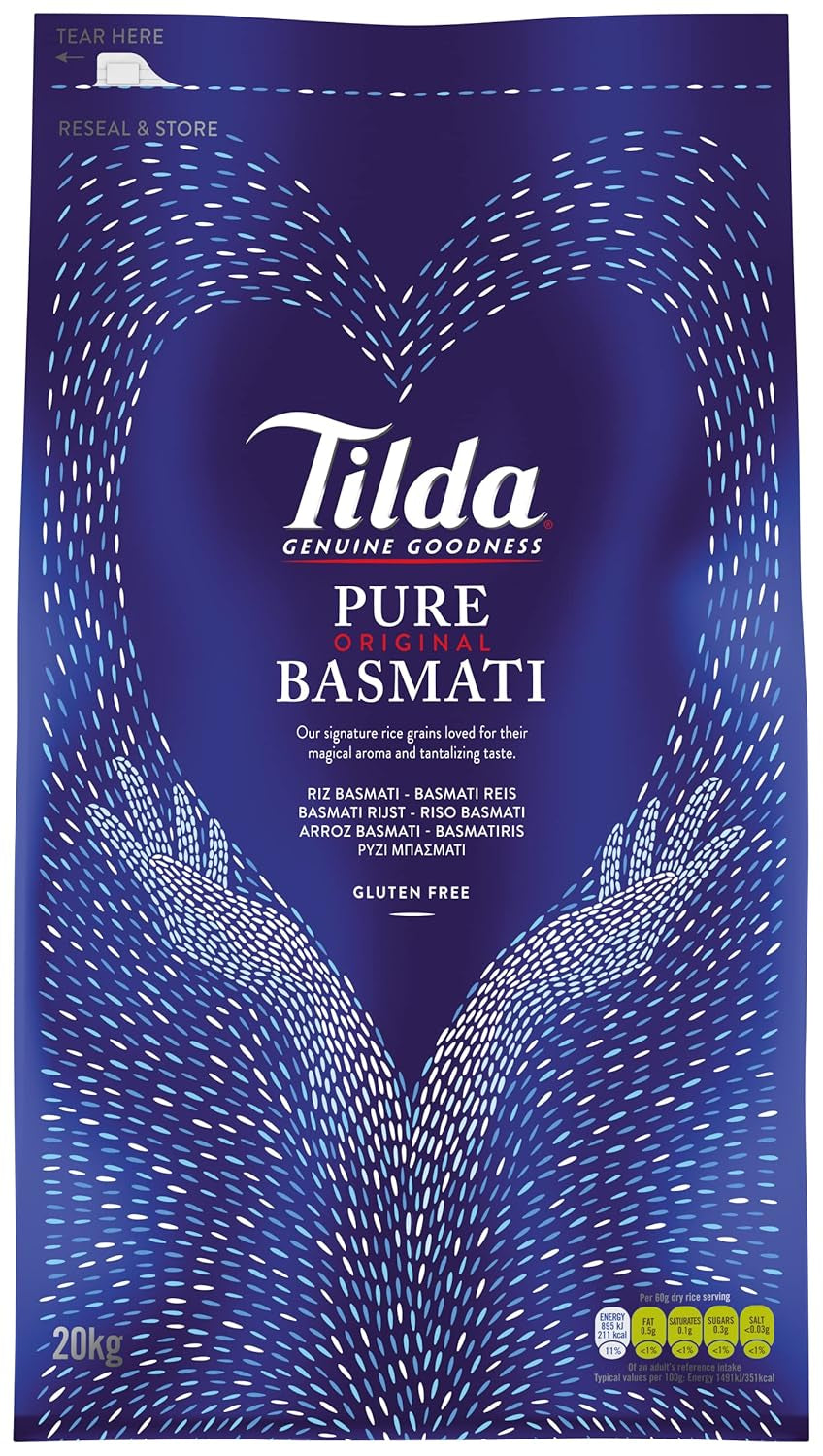 Tilda Pure Original Basmati rice, 1 package (1x10kg)