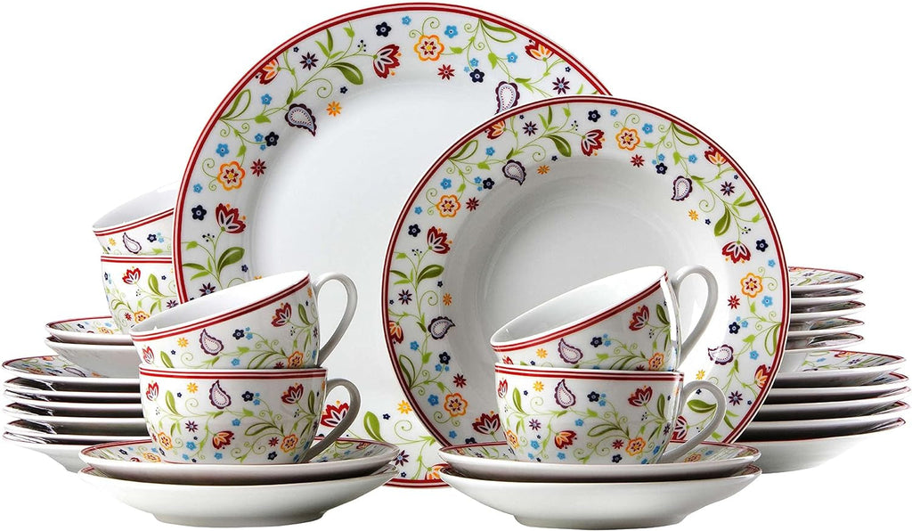 Ritzenhoff & Breker Kaffeeservice Doppio Shanti, 18-Teilig Seturi vesela masa Naty Shop Kombiservice