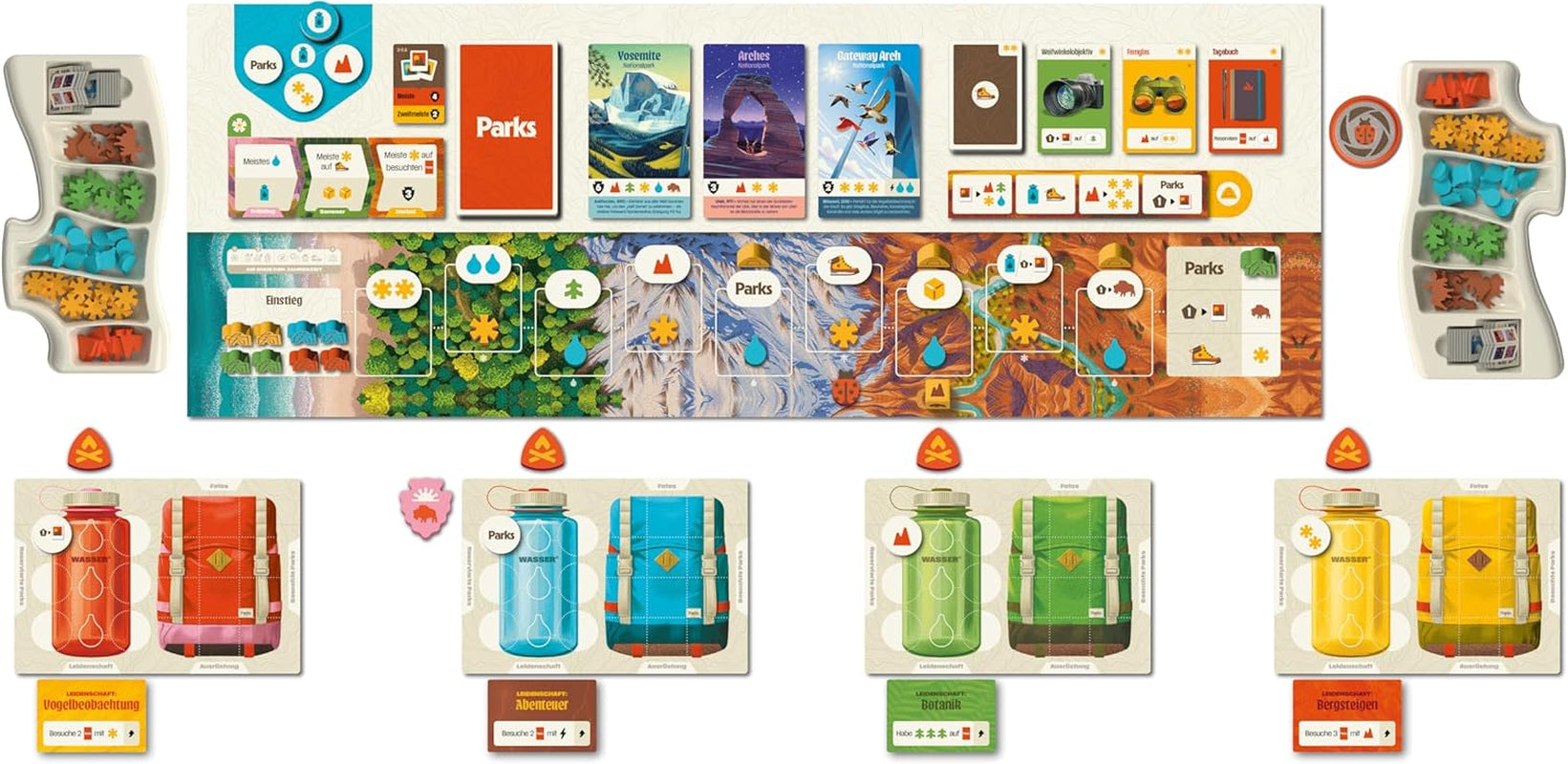 Parks (2nd edition), 26.7 cm x 26.7 cm x 0.1 cm