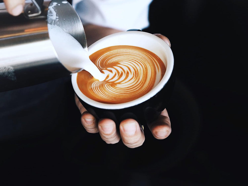 Espresso Kaffeebohnen stark 500g, Barista Kaffee schokoladig und säurearm, Espressobohnen, Bohnenkaffee mit Arabica und Robusta, feine Crema, ideal für Cappuccino