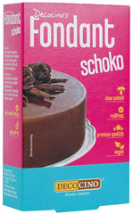 DECOCINO Schoko Fondant – 250 G – Ideal for Decorating Kuchen, Torten, Cupcakes – Palm Oil Free & Vegan Icing and Decor Naty Shop 250 G (1Er Pack) Schokolade