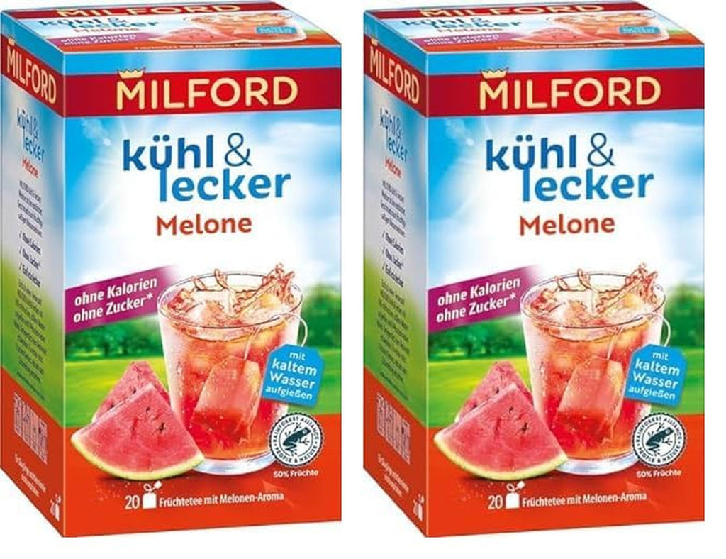 MILFORD Răcoritor și delicios Maracuja-Vanilie | Ceai de fructe cu aromă de maracuja-portocală-vanilie | 18 pliculețe de ceai