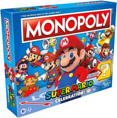 E9517100 Super Mario Celebration Board Game for Super Mario fans ages 8 and up with video game sound effects, Multi, Standard