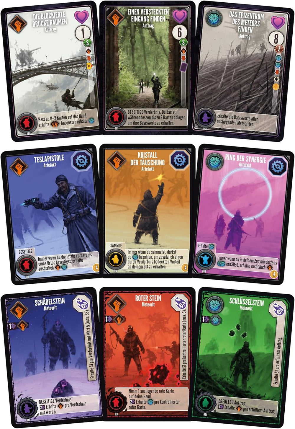 Feuerland Spiele 31025 Expeditions board game, earth tones