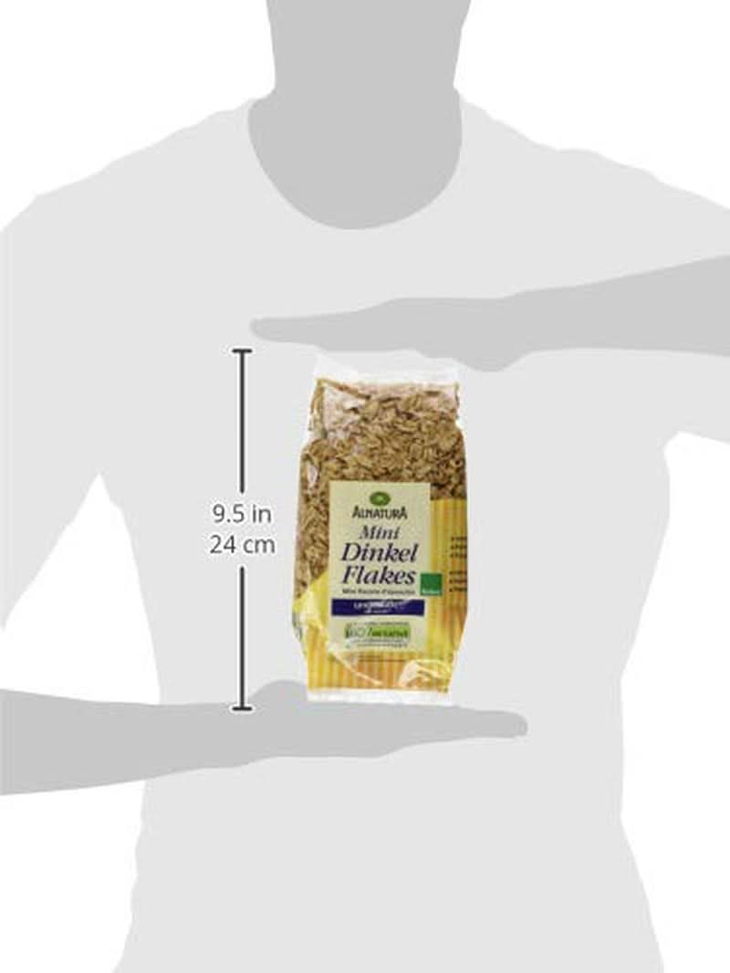 Mini Spelled Flakes - Organic Quality - Unsweetened, crunchy - Breakfast, 175 grams Cereals Naty Shop