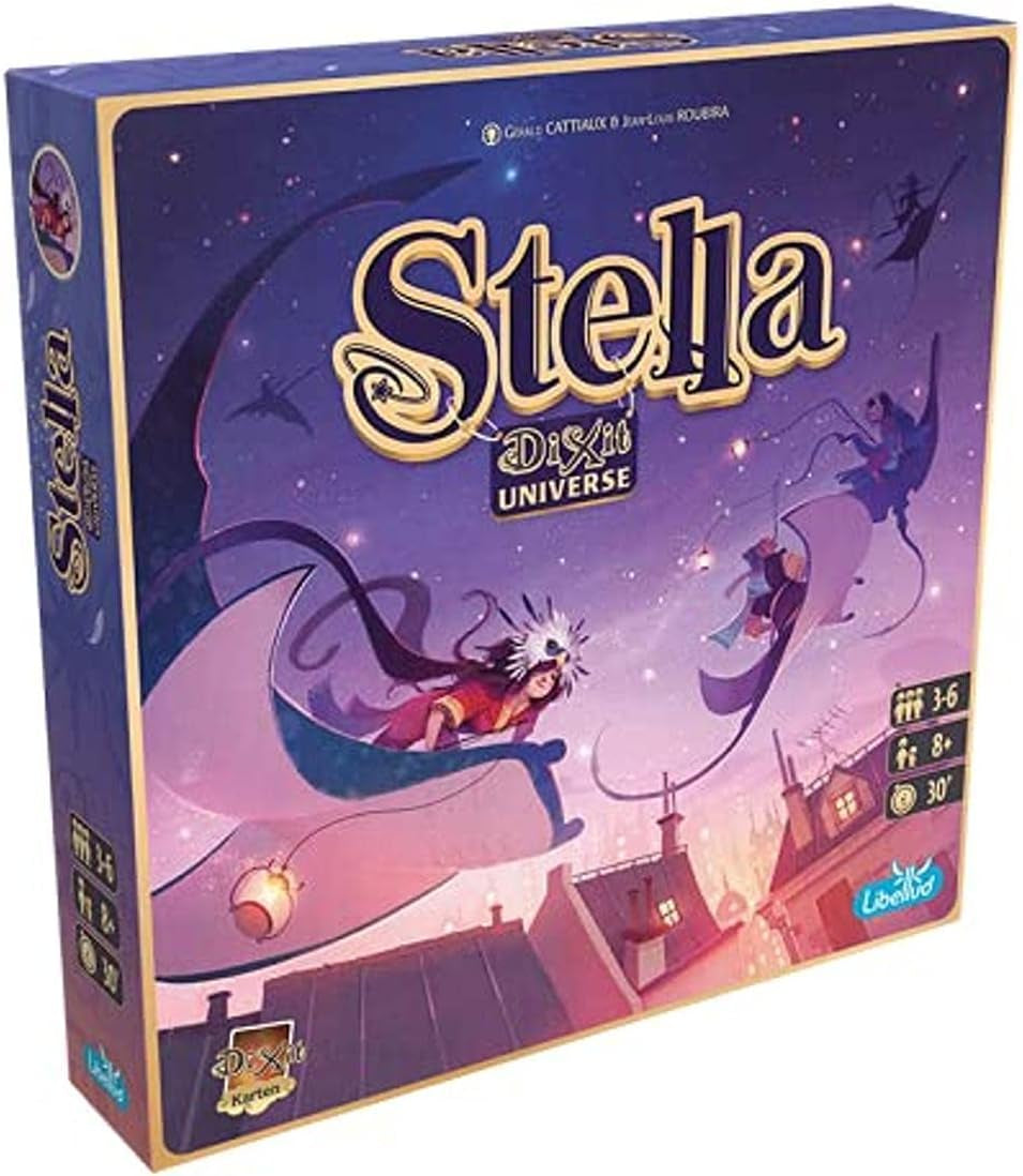 Asmodee, Dixit, German Version, Base Game, A Picture is Worth a Thousand Words, Creative Family Game for 3-8 Players Ages 8+, Game of the Year 2010 with 30 Minute Playtime
