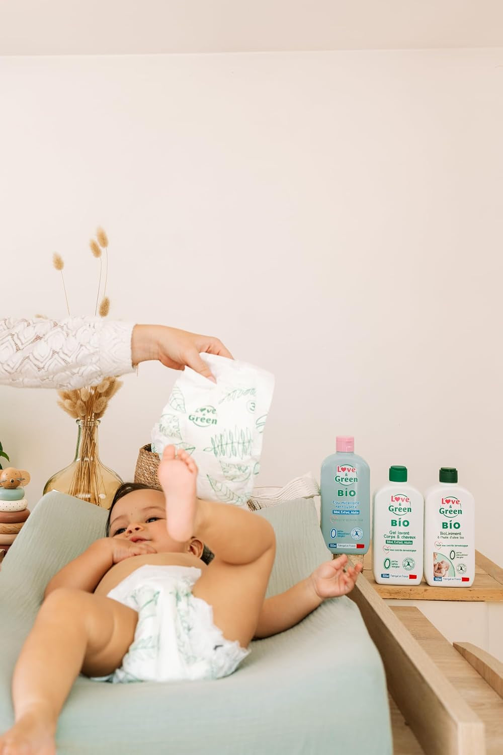 Hypoallergenic diapers for babies