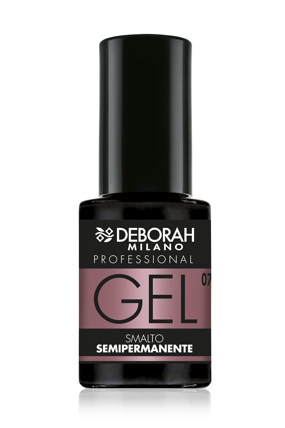 Milano Professional semi-permanent nail polish, no. 21 Burgundy, volumizing effect, long-lasting, for intense and glossy nails, 4.5 ml
