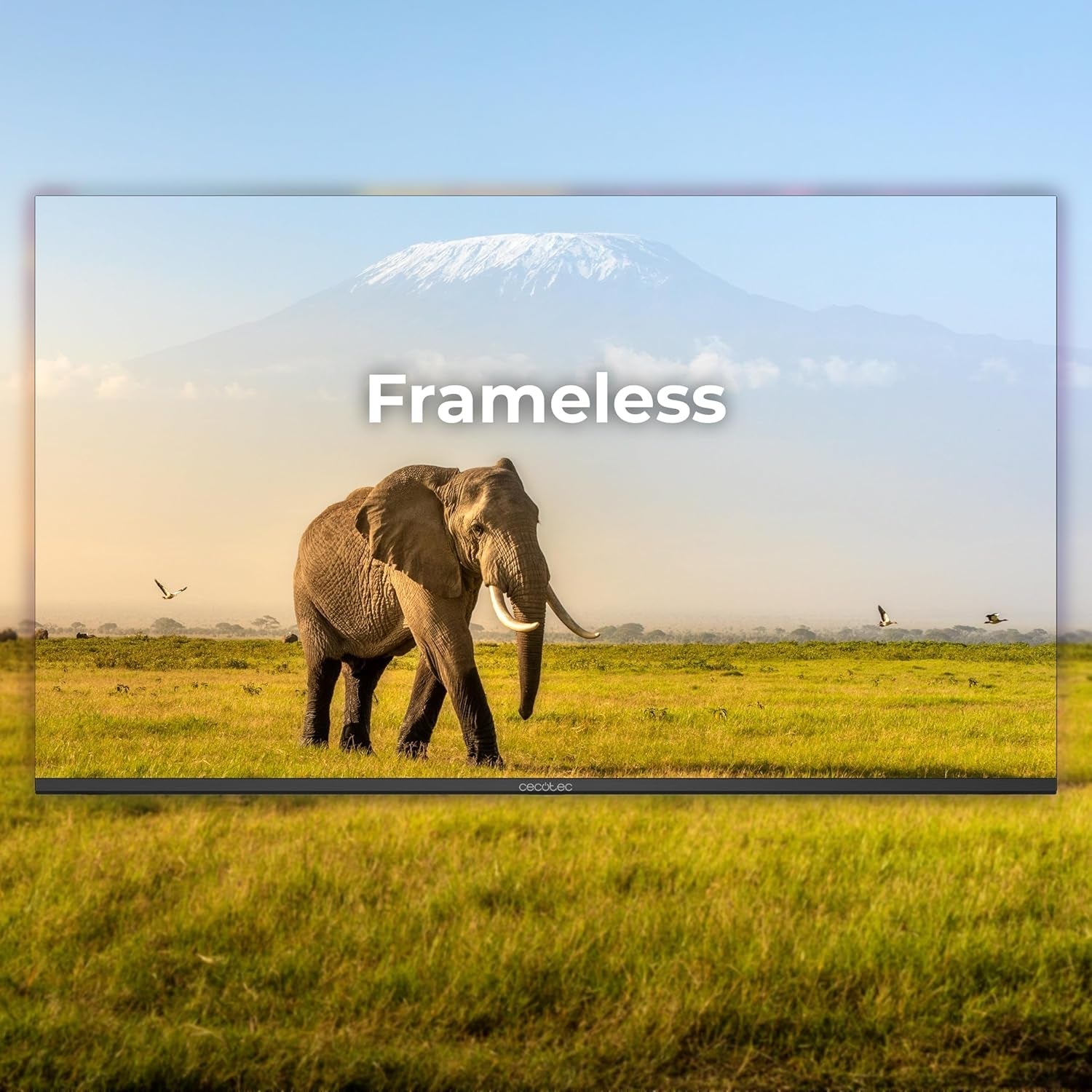 Televizor inteligent Cecotec - televizor LED de 43 de inci, rezoluție 4K UHD - seria A4 ALU40043S. Google TV, HDMI 2.1, USB 3.0, HDR10, 16 GB ROM, asistent vocal Google, Chromecast, Dolby Audio