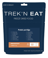 Trek'n Eat Protein Porridge – High Protein Breakfast for the Outdoors | Freeze-dried table for camping, hiking and expeditions | Filling, quick to prepare, ideal for traveling