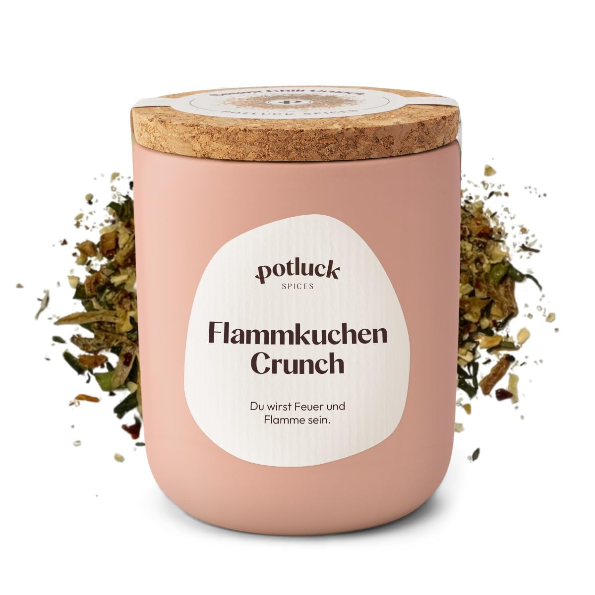 Potluck | Stullen Spice | Gewürzzubereitung im Keramiktopf | 60 g | Vegan, gluten-free and with natural ingredients