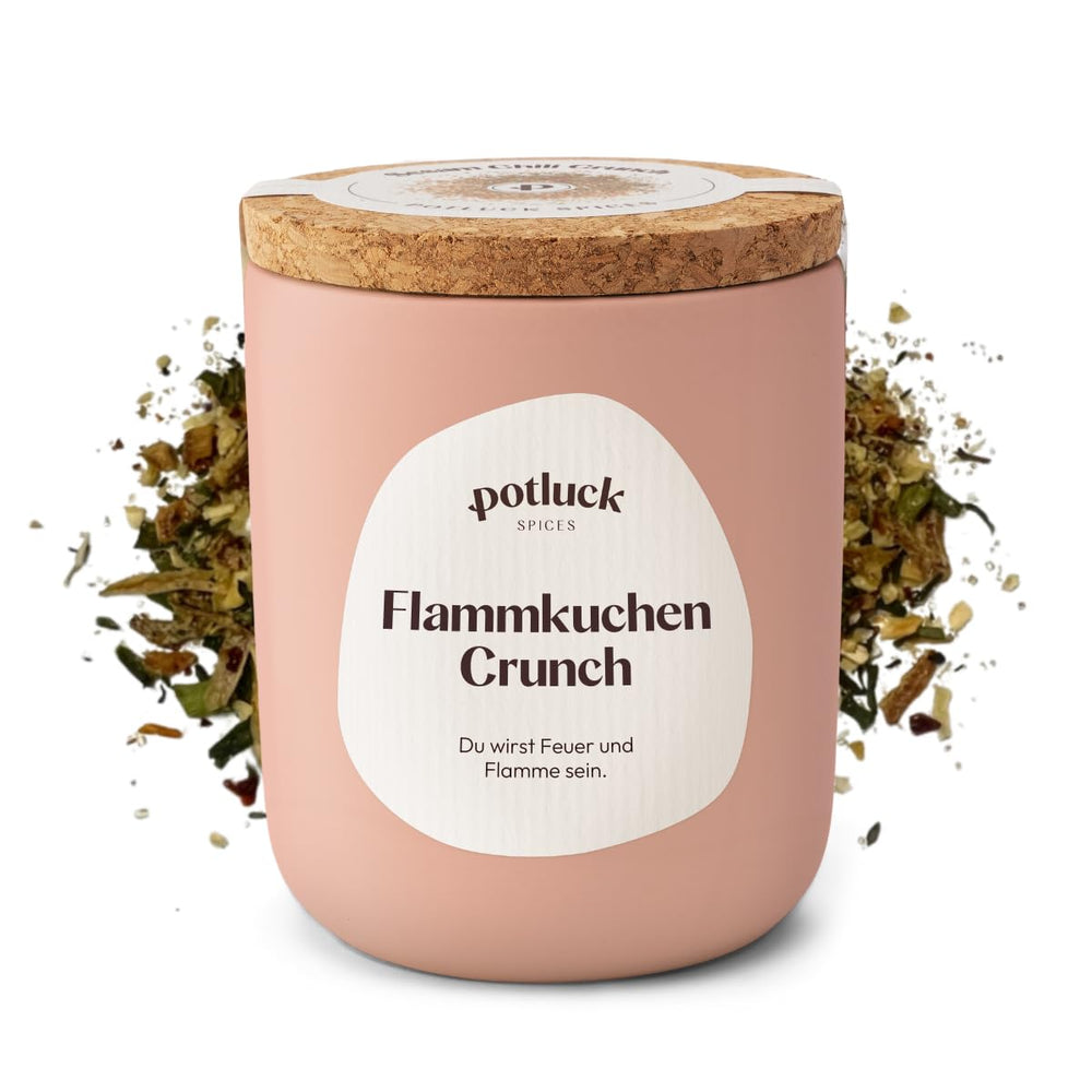 Potluck | Stullen Spice | Gewürzzubereitung im Keramiktopf | 60 g | Vegan, gluten-free and with natural ingredients