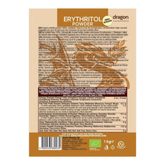 Bio Erythrit - Powder, 100% Bio, Vegan, Null Kalorien-1Kg Sweeteners Naty Shop