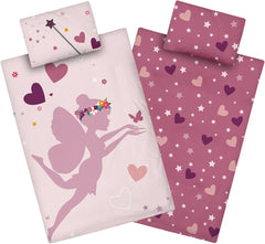 Aminata Kids bed linen, fairies and elves, 100 X 135 cm Bed linen - children Naty Shop Default Title