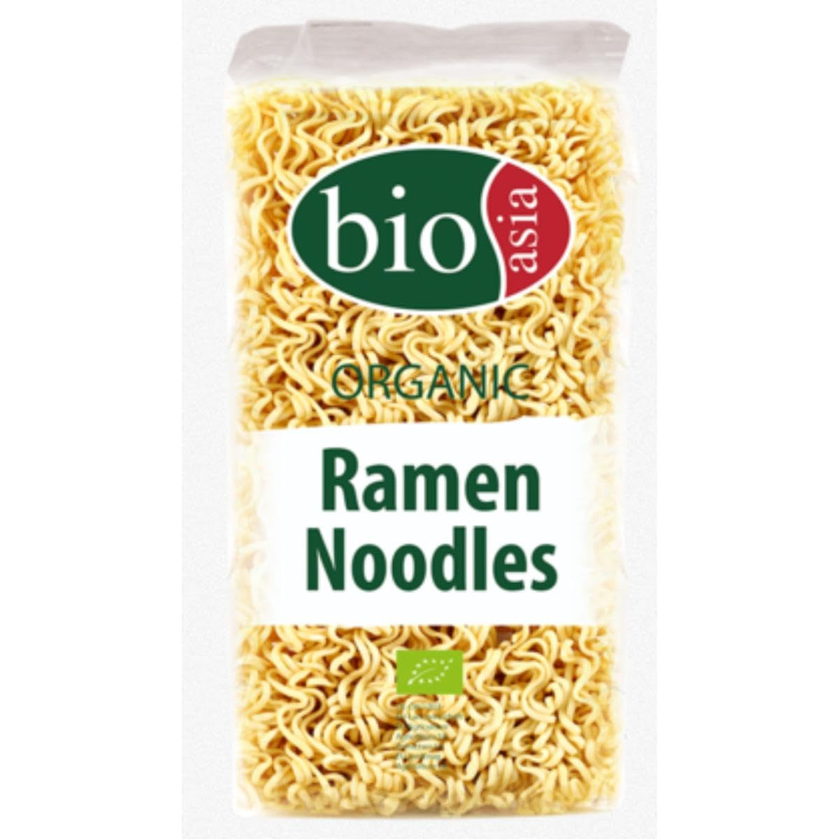 BIOASIA Organic Ramen Noodles, Eggless, Quick and Easy, Vegetarian (1 x 250g)