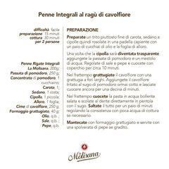 N°20 Penne Régate Integrale Pate 500 g - Lot of 6