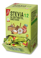 Stevia + Erythritol 1:2 Süßstoff | 204 Myth Bag 2.5 G | 100% Natürlicher Zuckerersatz - 0 Kalorien - 0 Glykämischer Index - Keto Und Paleo - 0 Kohlenhydrate - Kein GVO - Castello since 1907-510 G Sweeteners Naty Shop Default Title