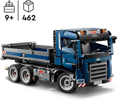LEGO Technic Dump Truck toy with steering wheel and movable dump truck - blue construction vehicle - gift idea for birthdays or holidays - construction set for boys and girls from 9 years 42203 Construction sets Besuche den LEGO-Store