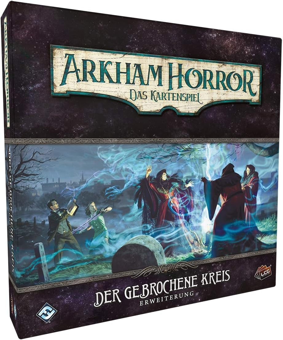 Fantasy Flight Games, Arkham Horror: LCG, Core Game, Expert Game, Card Game, 1-4 Players, Ages 14+, 45+ minutes, German, Multicolor, Colorful
