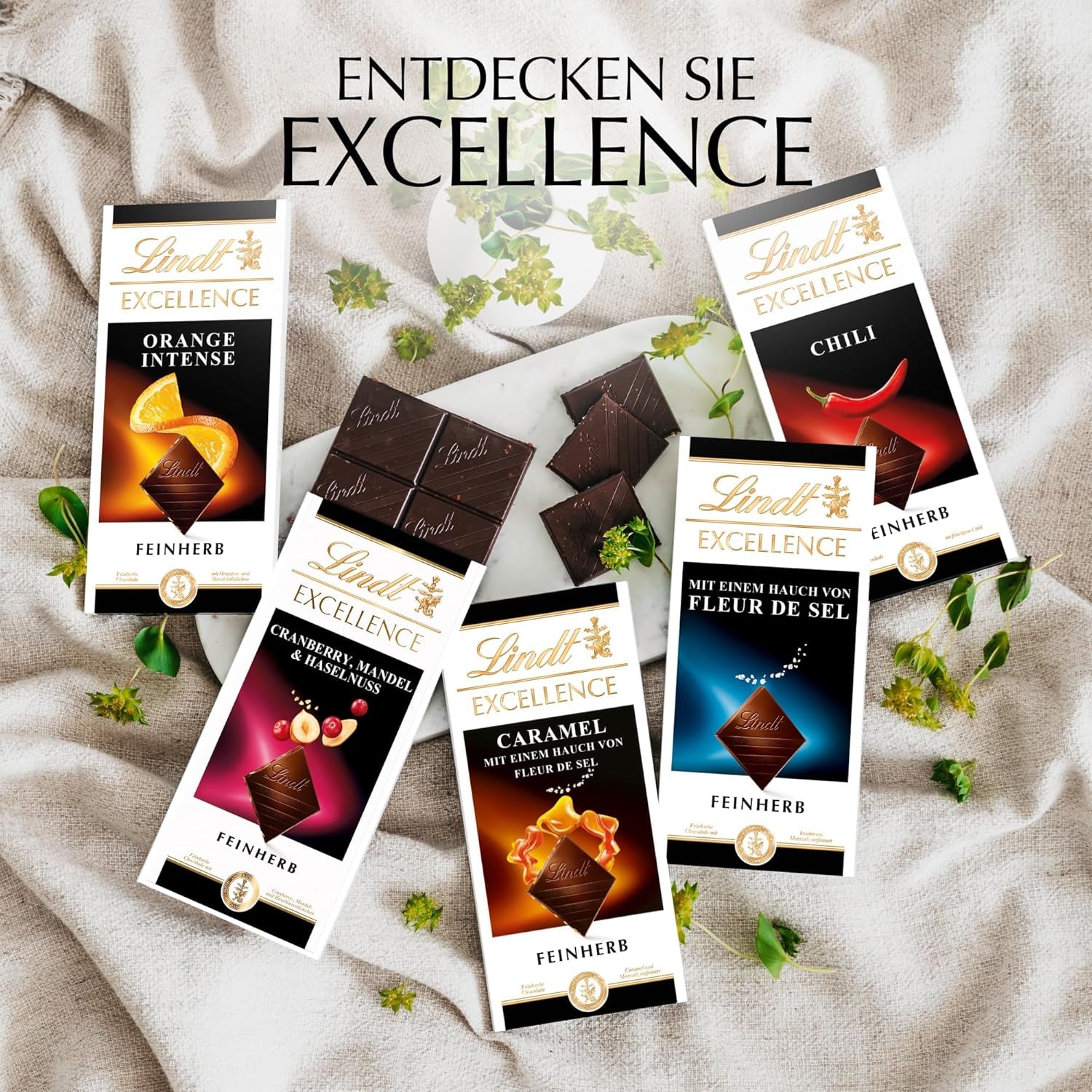 Lindt EXCELLENCE Extra Creamy Milk Chocolate | Bar 100g | Fine, premium milk chocolate with a creamy, milky flavor | Intense and persistent aroma | Chocolate gift