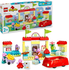 LEGO DUPLO 10434 Peppa's Supermarket: creative educational toy and playset, gift for boys and girls from 2 years old, encourages dexterity Building sets Besuche den LEGO-Store Default title