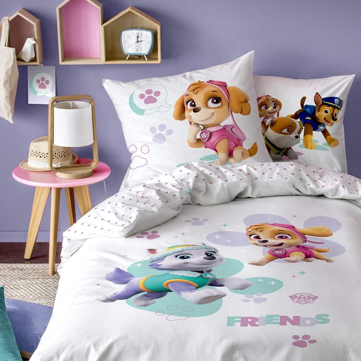Paw Patrol bedding, 2 pieces, for girls Bedding - children Naty Shop Default Title