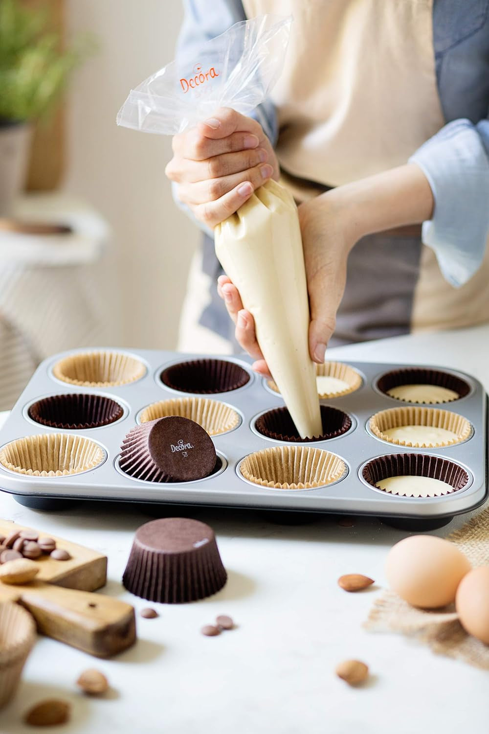 0062750 baking pan for 12 muffins Molds and trays for baking Naty Shop