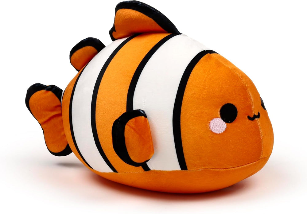 Puckator Swapseazzz Adoramals ocean clownfish 2-in-1 pernă de călătorie și jucărie moale Perne calatorie Naty Shop