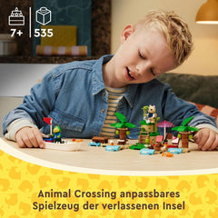 LEGO Animal Crossing Käptens Island Boat Tour, creative toy for children with 2 minifigures from the video game series including Huschke, gift for girls and boys from 6 years old 77048 Building sets Besuche den LEGO-Store